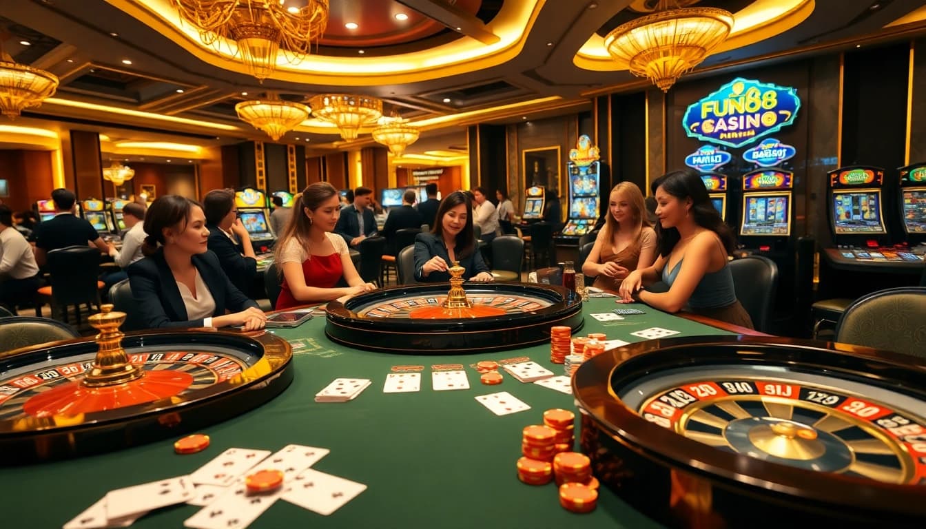 Experience the luxury of online gambling at trang chủ Fun88 with dynamic casino games and engaging players.
