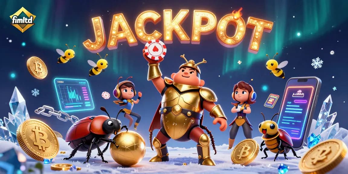 Experience the thrill at fimltd with a victory scene in a 3D casino world showcasing exciting gameplay elements.