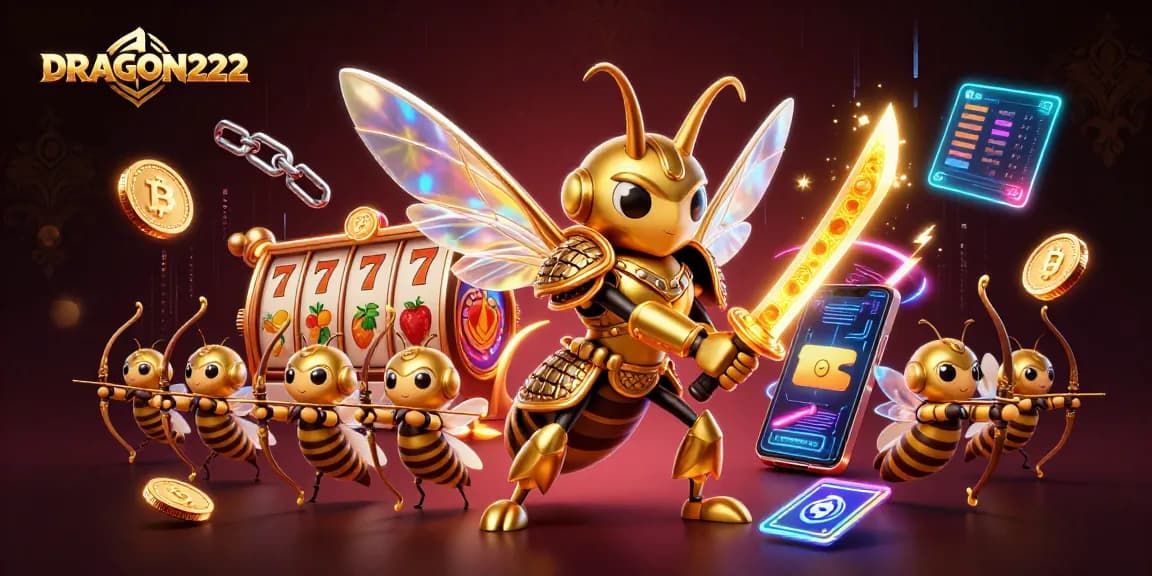 Experience high-stakes slots at DRAGON222 with vibrant visuals and winning opportunities.