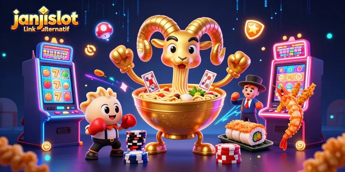 Engage with the fun janjislot link alternatif by playing on dynamic slot machines featuring vibrant characters.