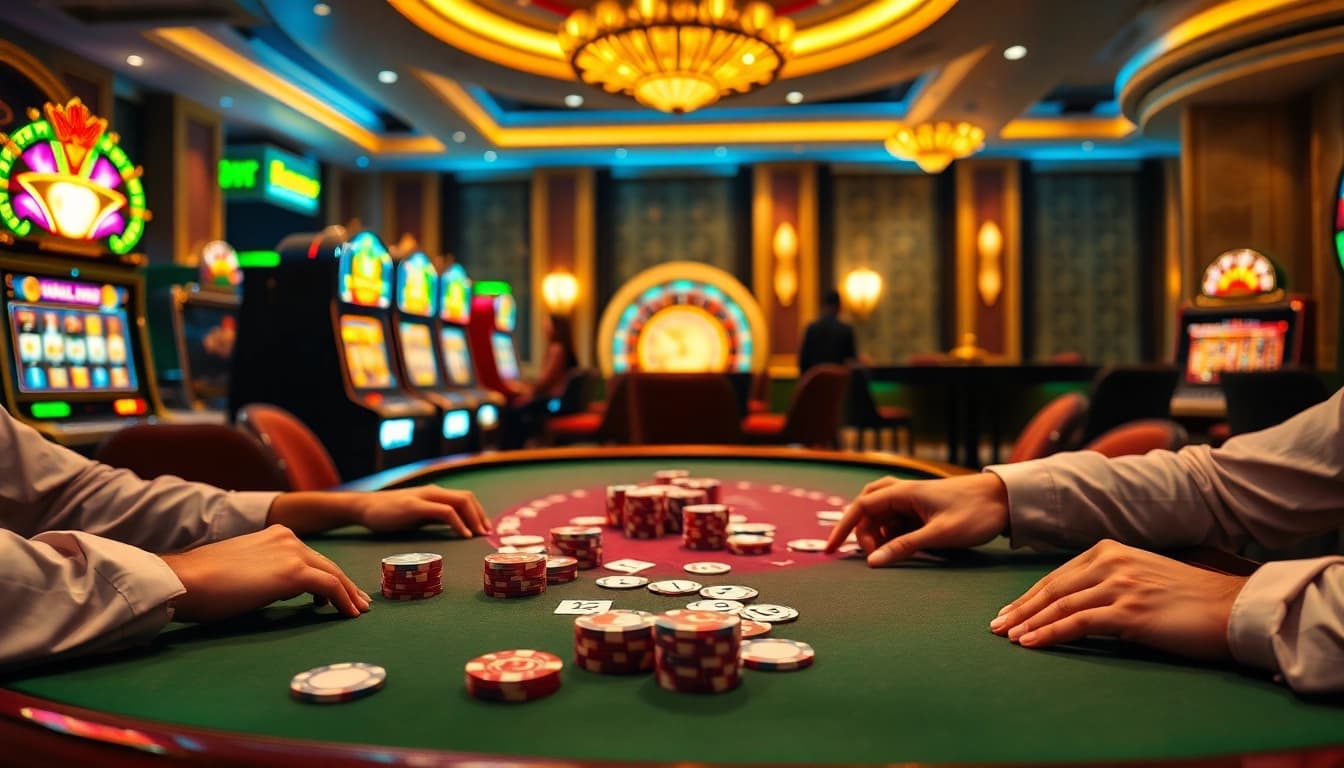 Engaging casino scene highlighting gameplay with tips from https://88bet.ru.com/ for enhanced winning strategies.