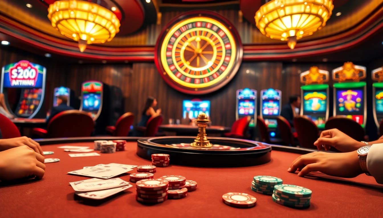 Experience the excitement at SC88.archi with its luxurious casino gaming scene.