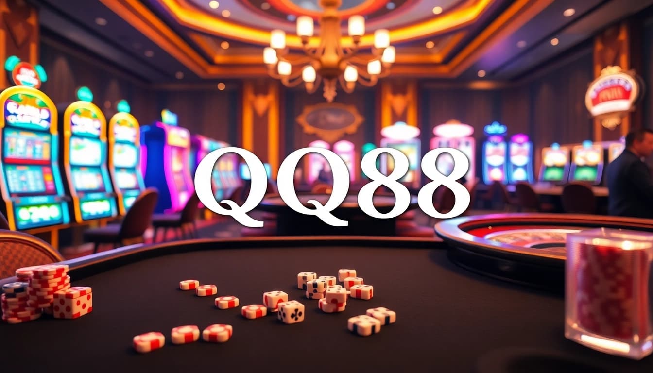 Engage in thrilling gambling action at QQ88 with exciting casino games and vibrant atmosphere.