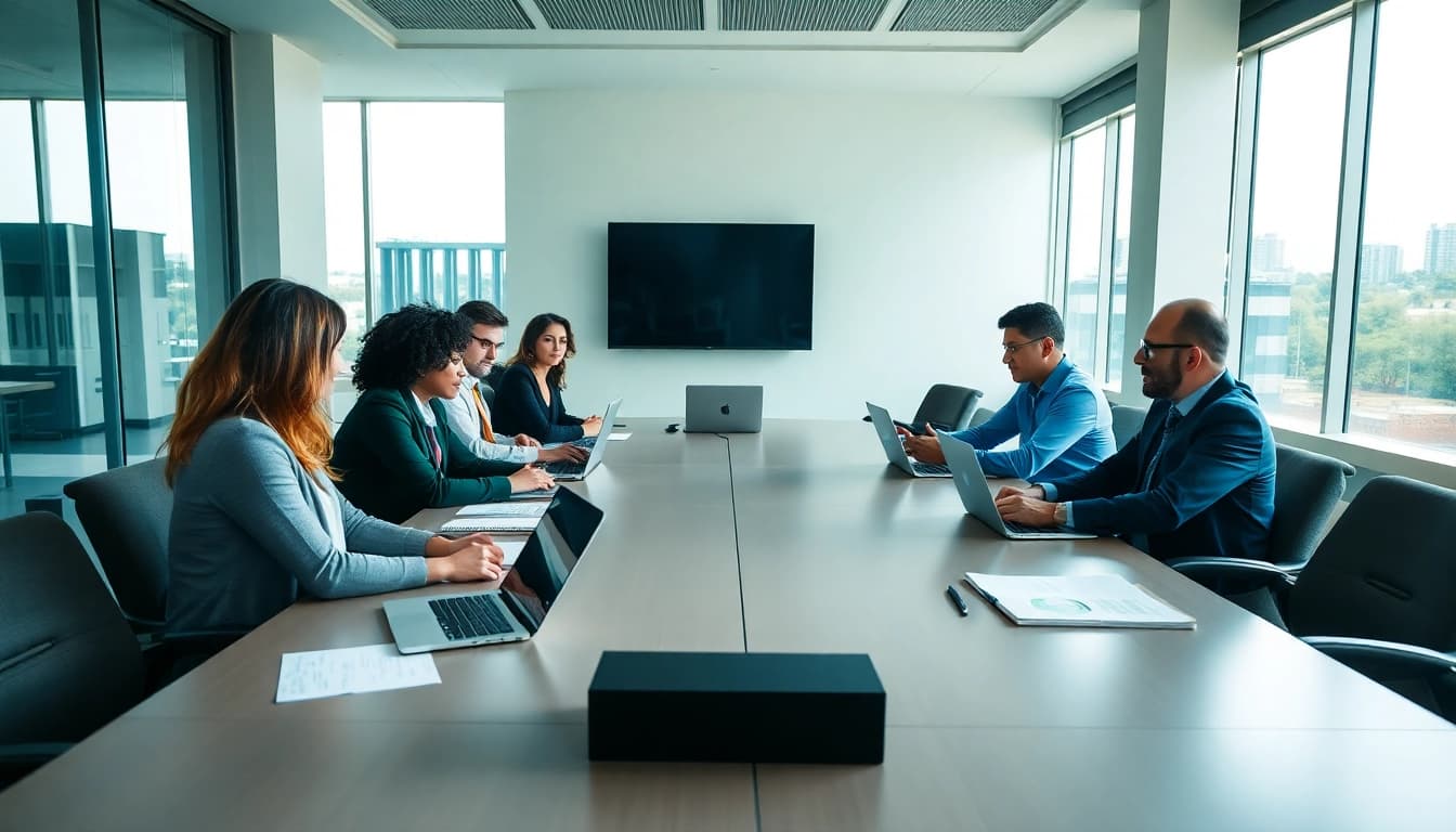 Facilitating Acquisition Planning/Strategy Capture Management in a professional meeting setting with diverse team members.