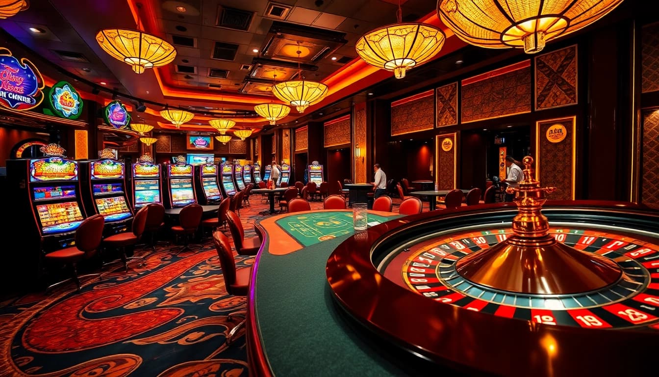 Experience luxury and excitement at trang chủ U888 with vibrant casino games and players.