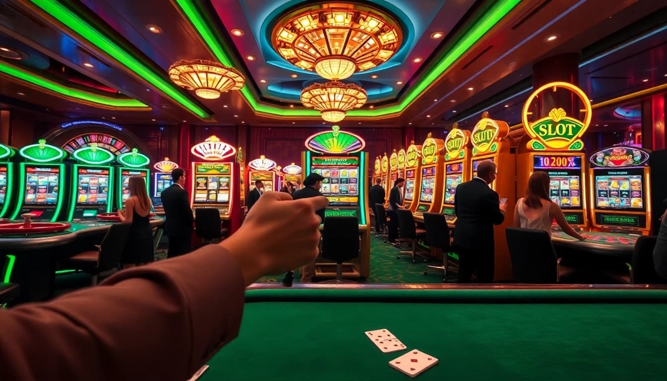 Experience the excitement of winning on a top-quality slot terpercaya machine at a luxurious casino.