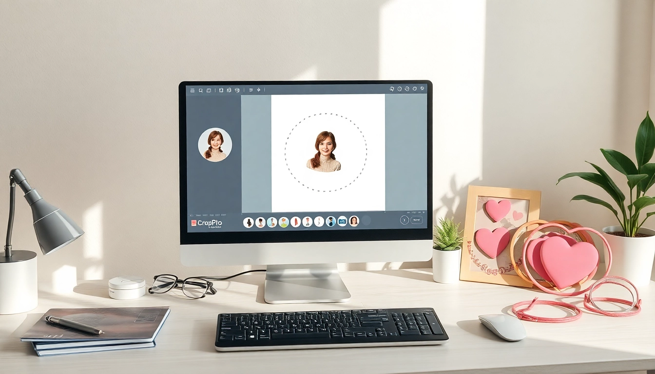 Crop images into perfect circle photos using intuitive online tools.