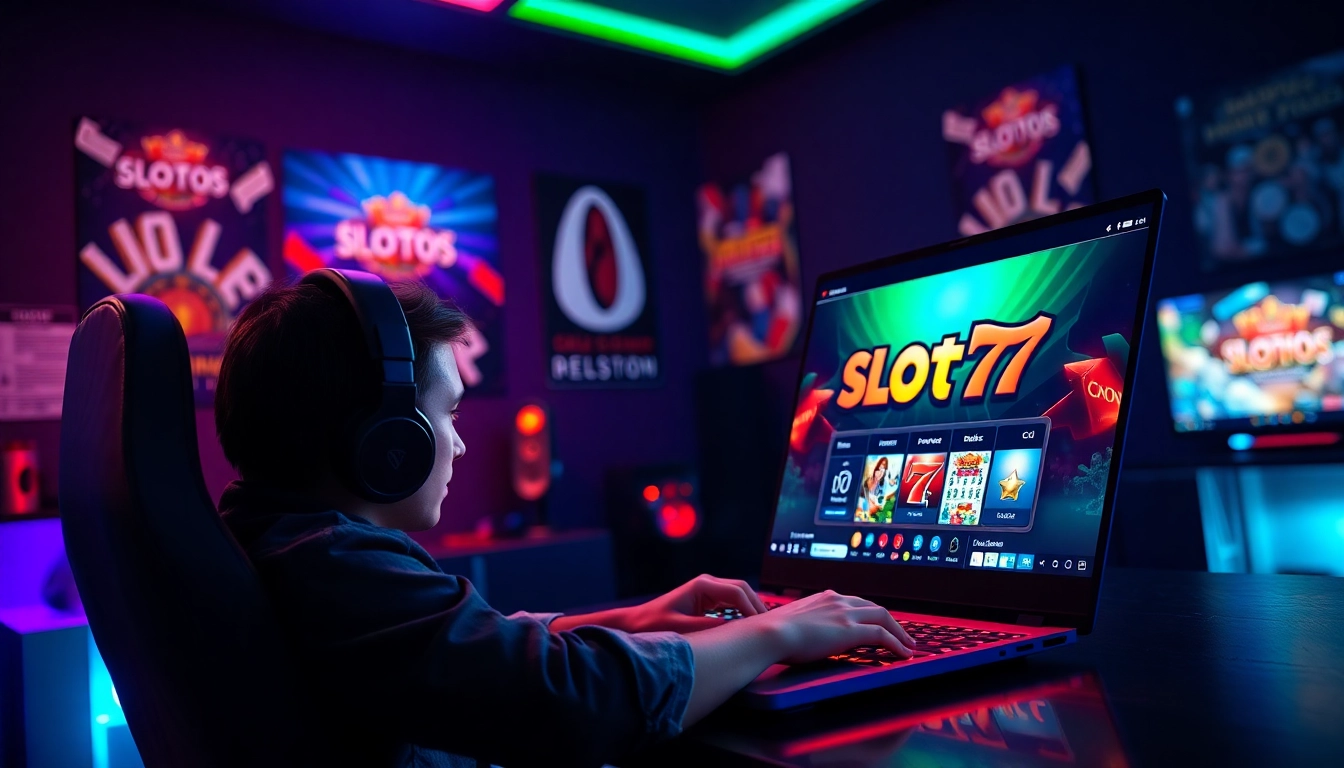 Slot77 memainkan permainan kasino online terbaik dengan suasana yang menarik.