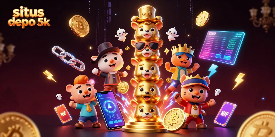 Engage with situs depo 5k and experience thrilling online slots with vibrant casino elements.