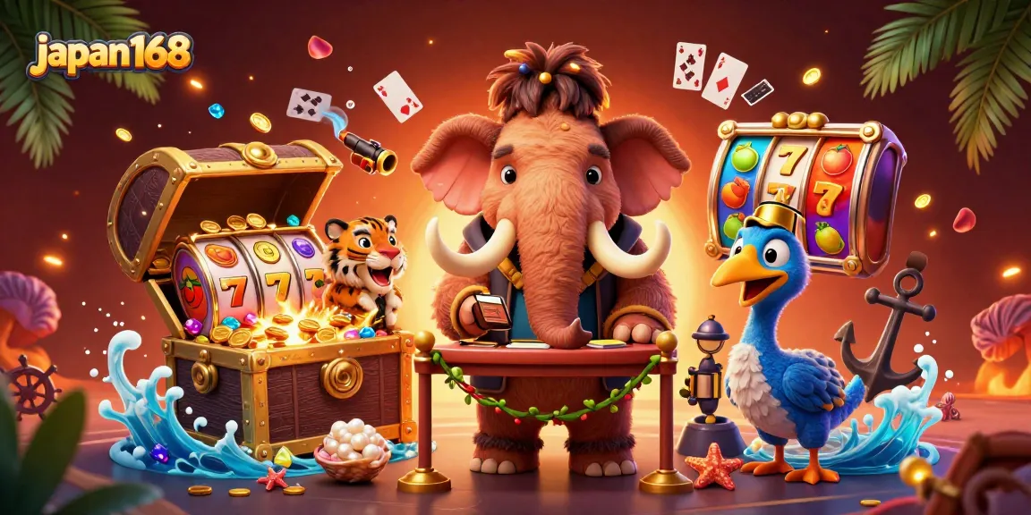 Join the exciting japan168 casino world with vibrant characters and dynamic gaming elements.