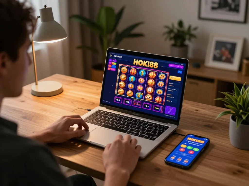Pengaturan permainan online yang menarik menampilkan platform hoki88 untuk permainan slot yang strategis.