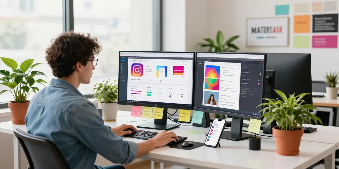 Buy Instagram Reels likes with effective strategies in a vibrant workspace.