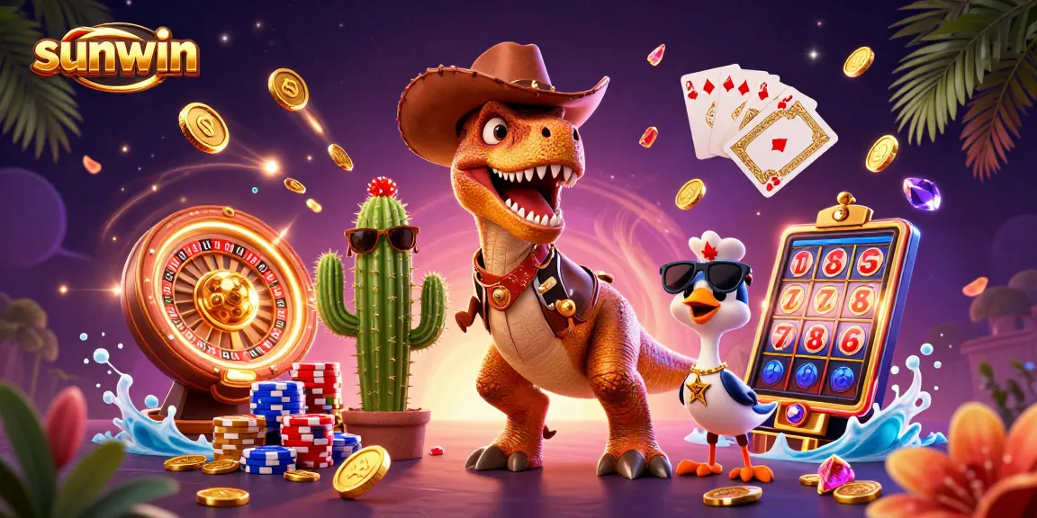 Play games and win big at sunwin with exciting 3D characters and casino elements.