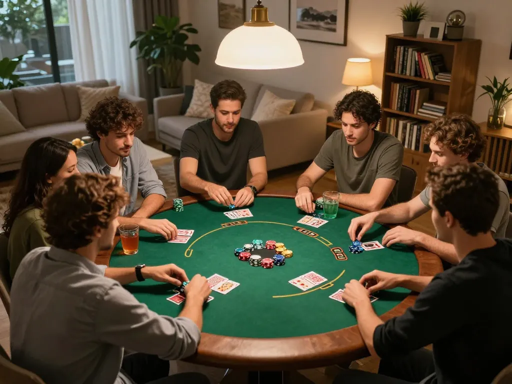 Engage with friends during a poker game at home using the gg88 link to access online betting options.