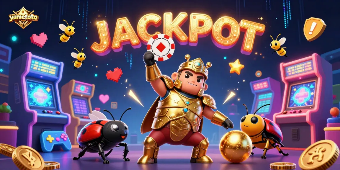 Nikmati pengalaman bermain yumetoto dengan jackpot mengesankan dalam ilustrasi 3D yang kaya dan penuh warna.