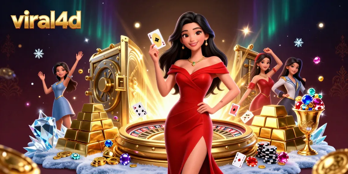 Engage in thrilling gameplay with viral4d at the luxury casino featuring glamorous elements.