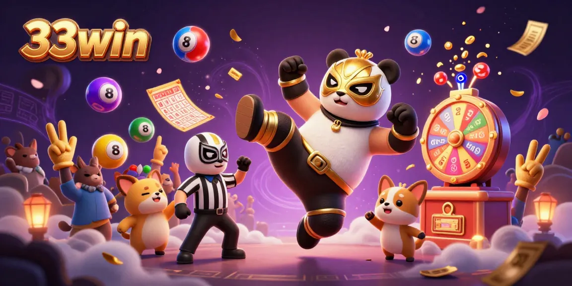 Experience the excitement of 33win with wildlife spectators enjoying the thrilling action of gambling.