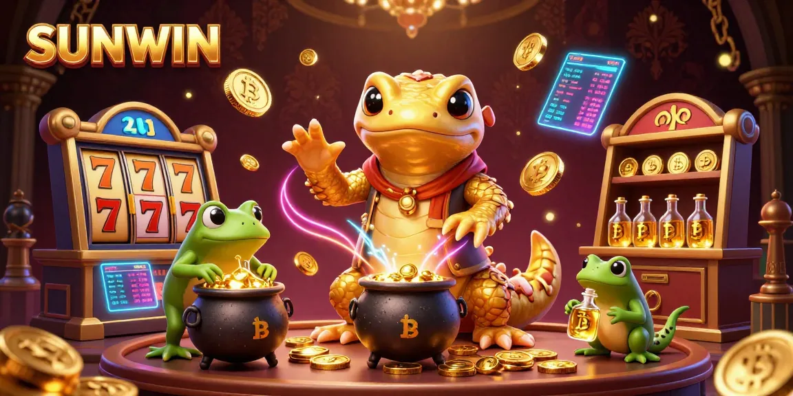 SUNWIN transforms gaming experience with exciting jackpots and thrilling slot machines in vivid colors.