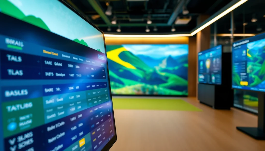 Discover the best sports betting sites in Brazil with interactive sports betting options and engaging visuals.