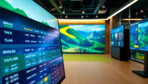 Discover the best sports betting sites in Brazil with interactive sports betting options and engaging visuals.