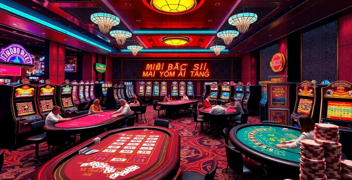 KJC AC 3 immersive casino experience with thrilling tables, dice, and slot machines.