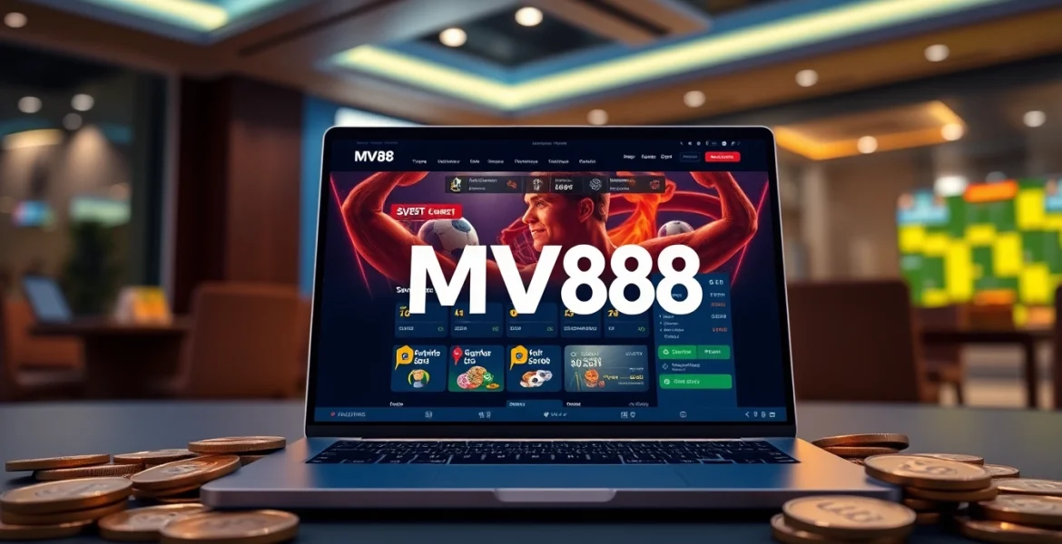 MV88 online gambling platform showcasing secure USDT transactions and vibrant user interface.