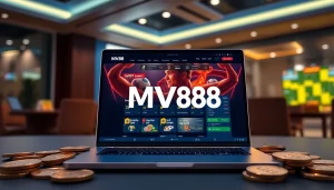 MV88 online gambling platform showcasing secure USDT transactions and vibrant user interface.