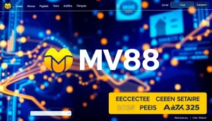 MV88 platform showcasing digital gambling interface with secure USDT transactions.