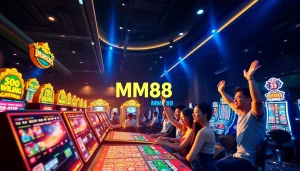 Experience the excitement of online betting at https://mm88.sa.com/ with vibrant gaming scenes and luxurious casino settings.