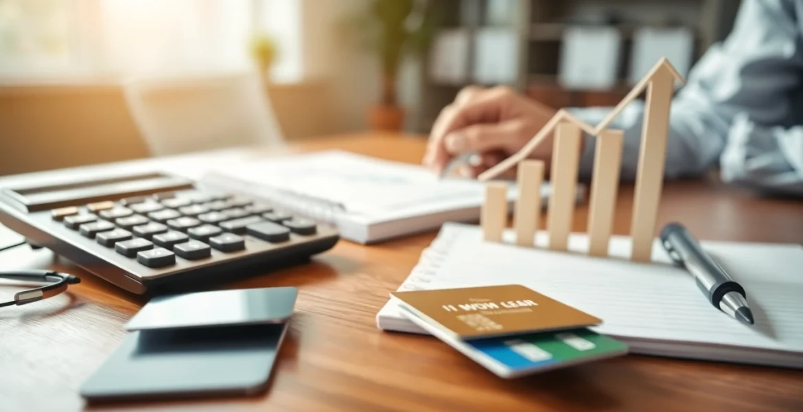 카드 한도 현금화 방법을 검토하는 전문 재무 자문가의 이미지