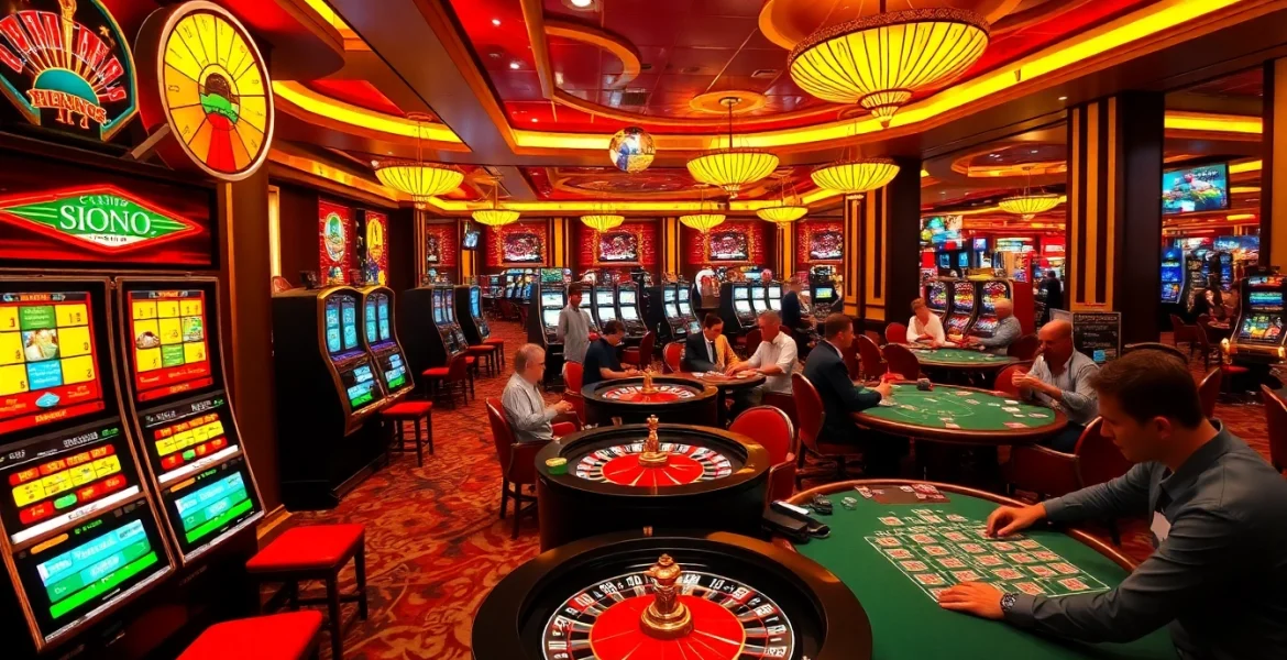 Experience the thrill of gaming at https://rr88.pizza/ with vibrant casino tables and engaging players.