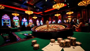 Experience the thrill of winning at Superbetapp.com.br with vibrant casino tables and immersive gameplay.