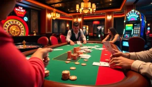 Engage in thrilling poker action at https://marvelbet.site/ with vibrant casino visuals and luxurious atmosphere.