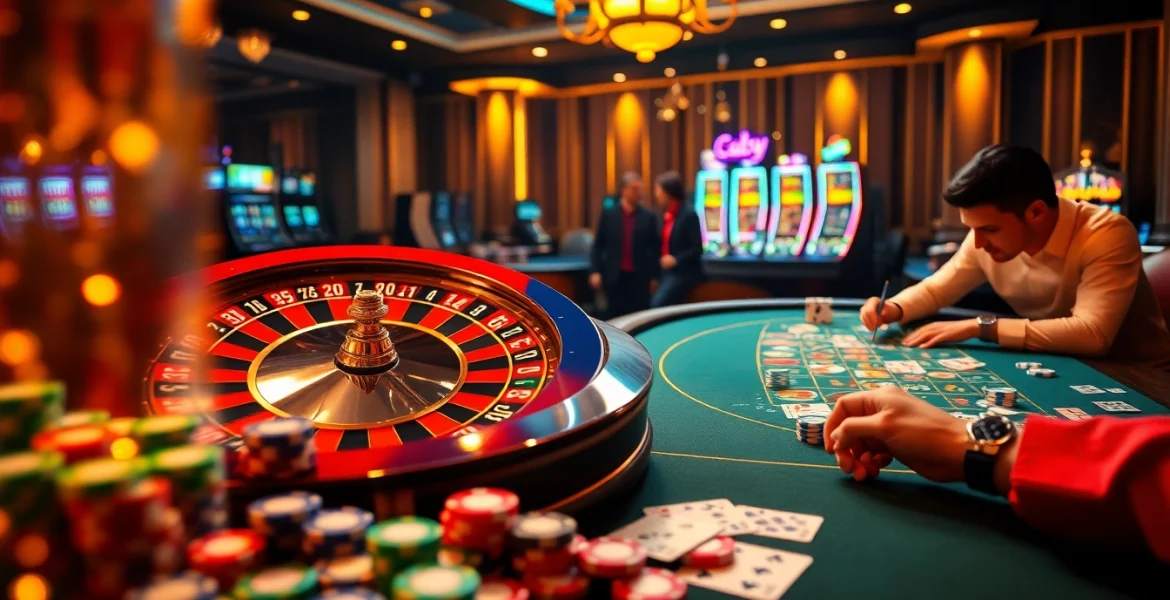 Experience the thrill of gambling at https://rr88.pizza/ with vivid visuals of poker, roulette, and slot machines.