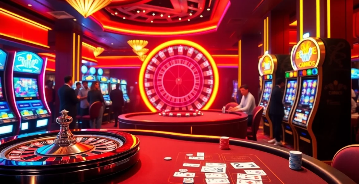 Intensely engaged players enjoying high-stakes poker at a casino themed around 11UU.