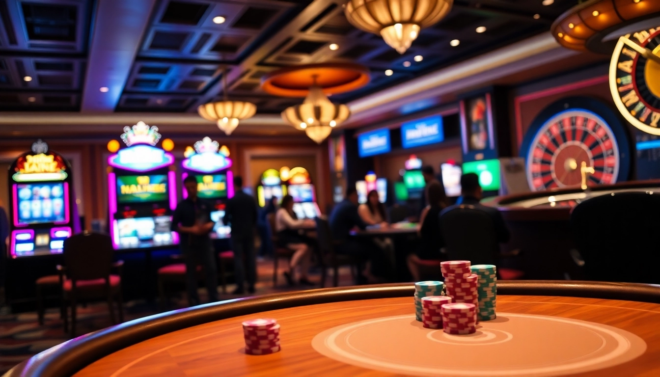 Experience thrilling gameplay at https://rr88.gratis/ with vibrant poker chips and engaging casino ambiance.