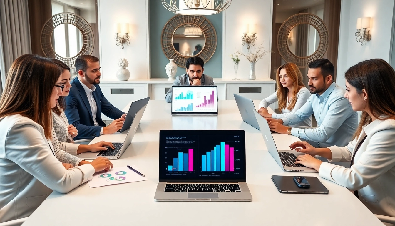 Enhancing medspa digital marketing strategies during a collaborative marketing session.