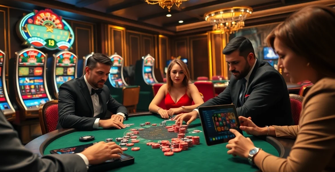 Experience high-stakes excitement at OK365 Casino with thrilling poker and slot games.