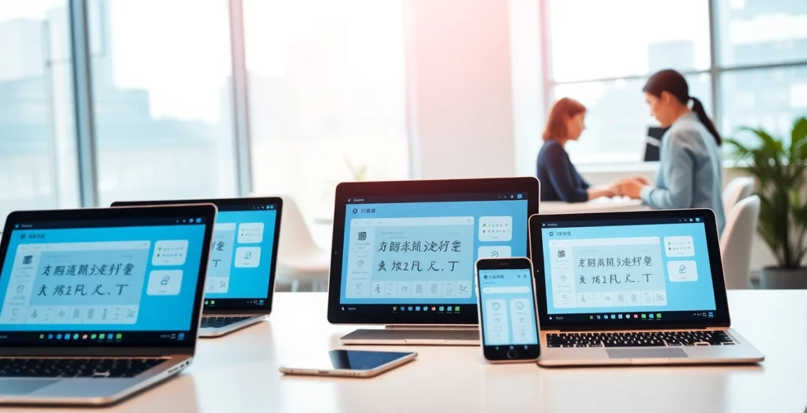 Discover how to easily access 搜狗输入法下载 with seamless technology integration in a modern workspace.