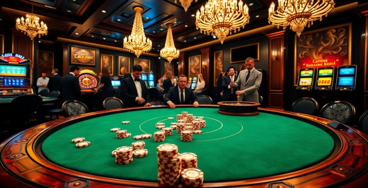 Experience the thrill of gambling at https://gg88.biz/ with luxurious casino elements and intense poker action.