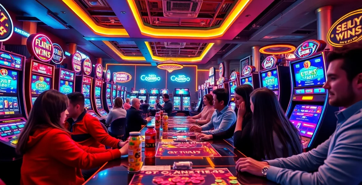 Mengupas situs deposit 1000 dalam suasana bermain slot online yang penuh semangat dan kemenangan.