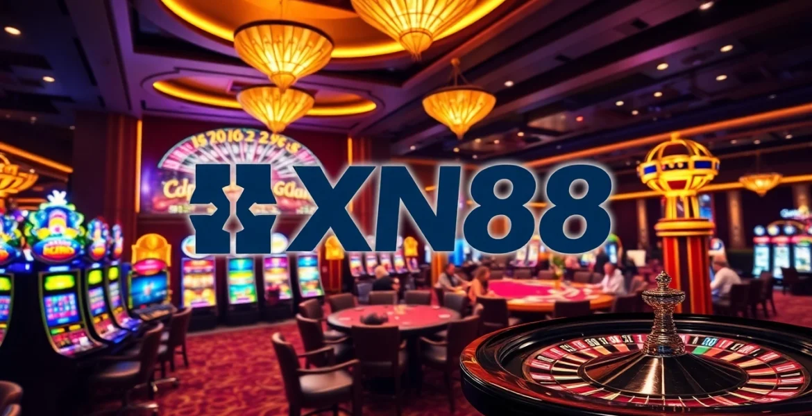 Experience excitement and strategy at XN88's vibrant casino atmosphere with engaging games.