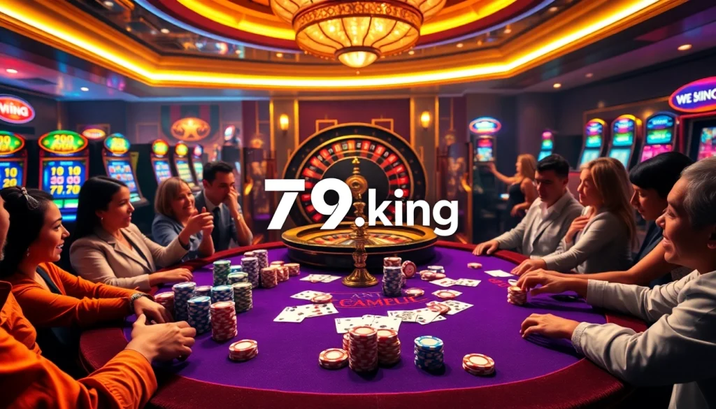 Experience the thrill of winning at 79.king with vibrant casino games and engaging players.