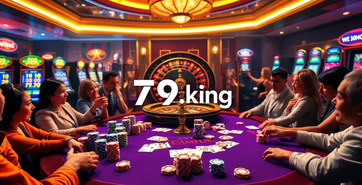 Experience the thrill of winning at 79.king with vibrant casino games and engaging players.