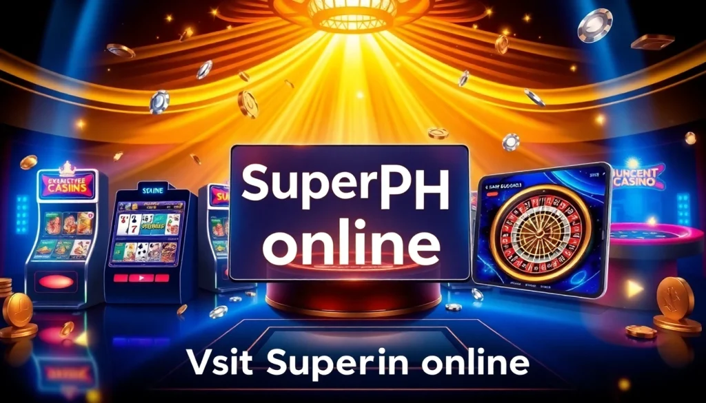 Join the excitement to Visit SuperPH online, featuring top casino games and dynamic interfaces.