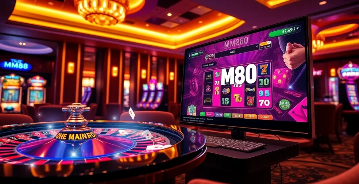 Experience the excitement of MM88 with vibrant casino games and thrilling betting action.