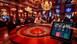 Engaging players at a luxurious casino table featuring https://lc88.bio/ with vibrant gaming atmosphere.