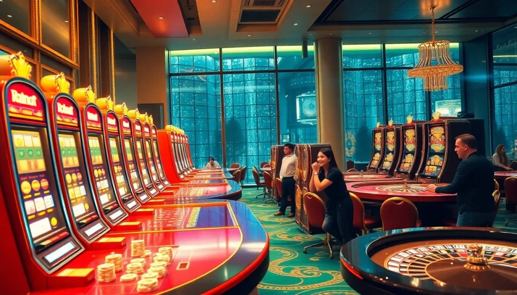 Experience the excitement of top slot machines at https://www.slots899.com/ with vibrant colors and professional setups.