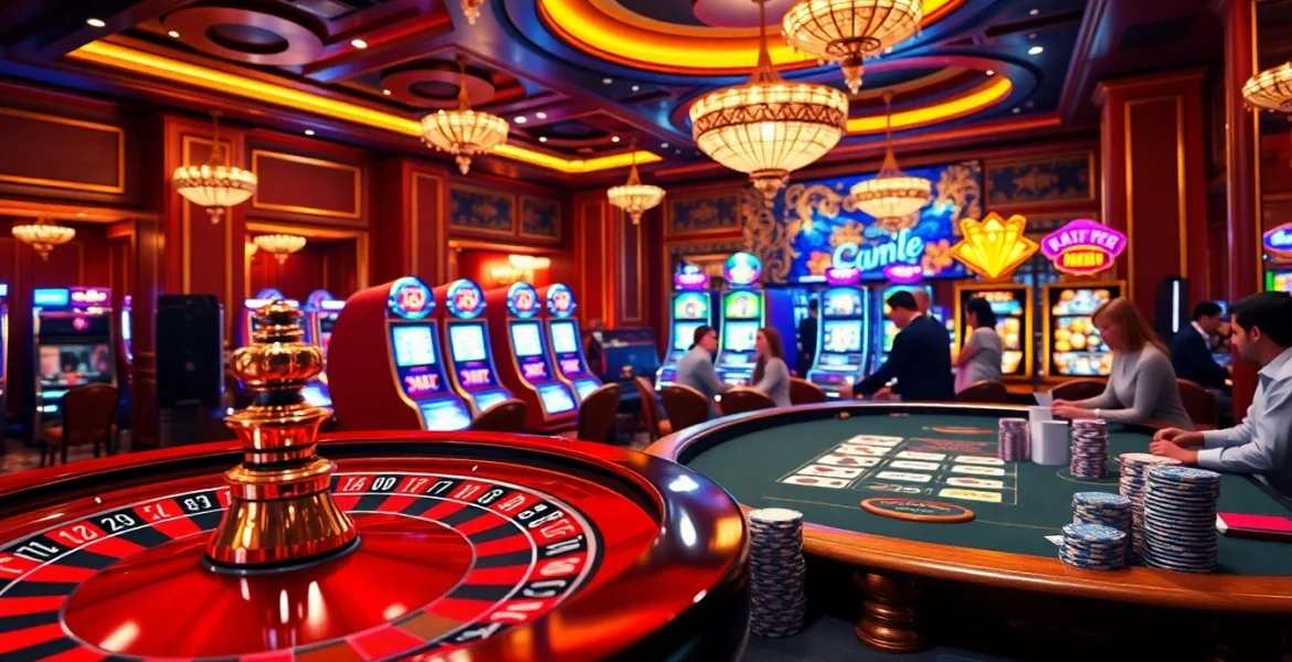 Engage in thrilling betting at https://mk8th.net/ with a stunning casino atmosphere full of games.