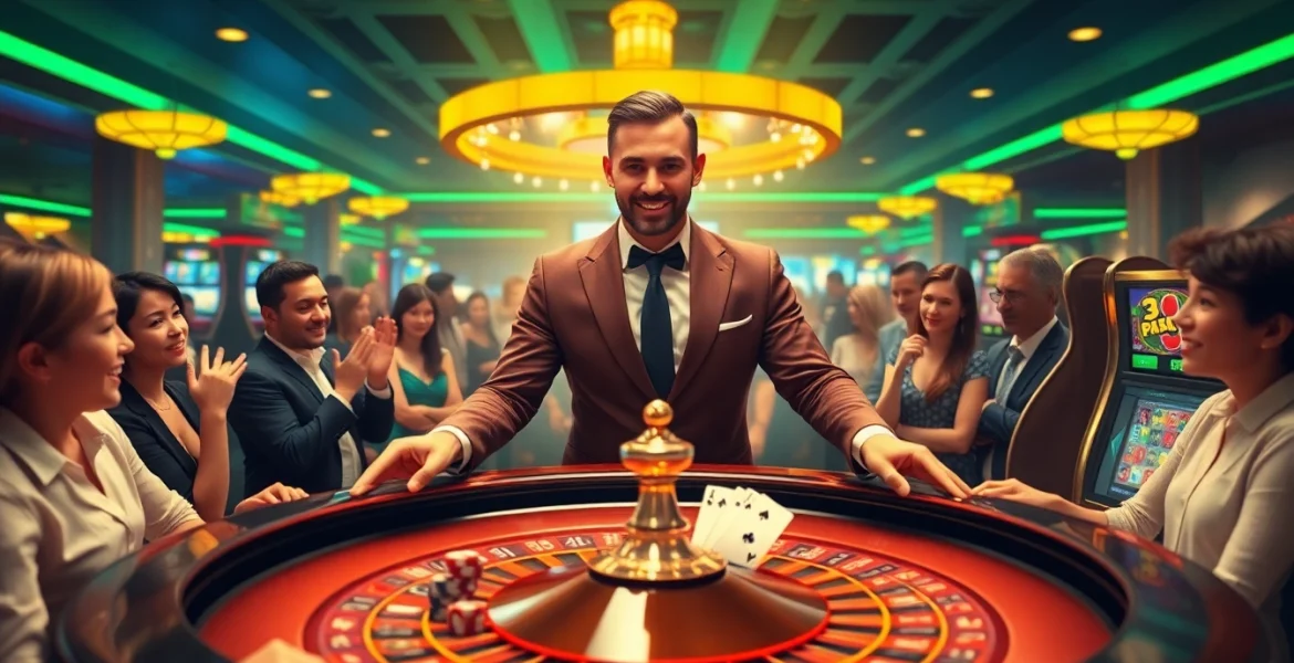 Experience high-stakes excitement at https://32win.capital/ with a bustling online casino scene featuring professional dealers and vibrant games.